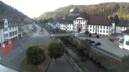 Archived webcam image showing Main street of St Blasien Menzenschwand on 23 Jun 2026 at 07:36