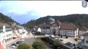 Archived webcam image showing Main street of St Blasien Menzenschwand on 23 Jun 2026 at 16:55