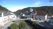 Archived webcam image showing Main street of St Blasien Menzenschwand on 23 Jun 2026 at 18:55