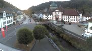 Archived webcam image showing Main street of St Blasien Menzenschwand on 8 Aug 2026 at 06:21