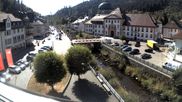 Archived webcam image showing Main street of St Blasien Menzenschwand on 8 Aug 2026 at 10:21