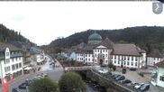 Archived webcam image showing Main street of St Blasien Menzenschwand on 22 Aug 2026 at 14:13