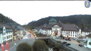 Archived webcam image showing Main street of St Blasien Menzenschwand on 21 Sep 2026 at 07:39