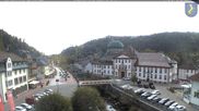 Archived webcam image showing Main street of St Blasien Menzenschwand on 21 Sep 2026 at 12:39