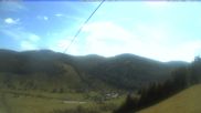 Archived webcam image showing Menzenschwand, top station Moesle on 7 Jun 2026 at 10:54