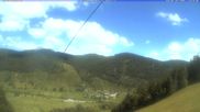 Archived webcam image showing Menzenschwand, top station Moesle on 7 Jun 2026 at 14:54