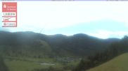 Archived webcam image showing Menzenschwand, top station Moesle on 13 Jun 2026 at 06:55