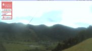 Archived webcam image showing Menzenschwand, top station Moesle on 13 Jun 2026 at 07:55