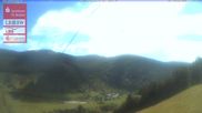 Archived webcam image showing Menzenschwand, top station Moesle on 13 Jun 2026 at 10:55