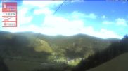 Archived webcam image showing Menzenschwand, top station Moesle on 13 Jun 2026 at 16:55