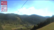 Archived webcam image showing Menzenschwand, top station Moesle on 23 Jun 2026 at 10:44