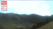 Archived webcam image showing Menzenschwand, top station Moesle on 11 Oct 2026 at 08:39