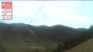 Archived webcam image showing Menzenschwand, top station Moesle on 11 Oct 2026 at 10:39