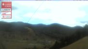 Archived webcam image showing Menzenschwand, top station Moesle on 11 Oct 2026 at 14:39