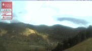 Archived webcam image showing Menzenschwand, top station Moesle on 11 Oct 2026 at 16:39