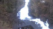 Archived webcam image showing Waterfall in Triberg on Feb 26, 2026 at 7:46 AM
