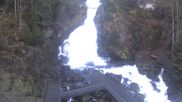 Archived webcam image showing Waterfall in Triberg on Feb 26, 2026 at 8:46 AM