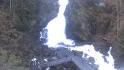Archived webcam image showing Waterfall in Triberg on Feb 26, 2026 at 12:46 PM