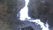 Archived webcam image showing Waterfall in Triberg on Feb 26, 2026 at 4:46 PM