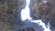 Archived webcam image showing Waterfall in Triberg on 2 Mar 2026 at 07:39