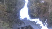 Archived webcam image showing Waterfall in Triberg on 2 Mar 2026 at 10:39