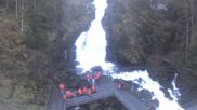 Archived webcam image showing Waterfall in Triberg on 2 Mar 2026 at 14:39