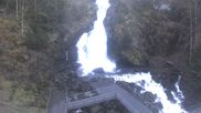 Archived webcam image showing Waterfall in Triberg on 2 Mar 2026 at 16:39