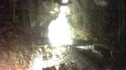 Archived webcam image showing Waterfall in Triberg on 2 Mar 2026 at 20:39