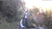 Archived webcam image showing Waterfall in Triberg on 24 Jul 2026 at 08:24