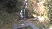Archived webcam image showing Waterfall in Triberg on 3 Aug 2026 at 10:16
