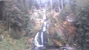 Archived webcam image showing Waterfall in Triberg on 18 Aug 2026 at 06:56