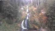 Archived webcam image showing Waterfall in Triberg on 18 Aug 2026 at 07:56