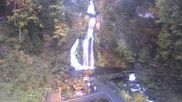 Archived webcam image showing Waterfall in Triberg on 17 Oct 2026 at 18:14