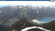 Archiviertes Webcam Bild: Rofan - Panoramablick auf Achensee und Maurach am 12.04.2026 um 07:09 Uhr