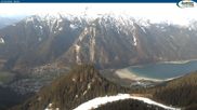 Archiviertes Webcam Bild: Rofan - Panoramablick auf Achensee und Maurach am 12.04.2026 um 08:09 Uhr
