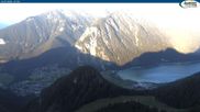 Archiviertes Webcam Bild: Rofan - Panoramablick auf Achensee und Maurach am 12.07.2026 um 07:10 Uhr