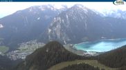 Archiviertes Webcam Bild: Rofan - Panoramablick auf Achensee und Maurach am 14.07.2026 um 06:42 Uhr