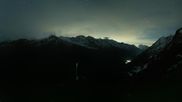 Archived webcam image showing Grächen ski resort: Furggen on 10 May 2026 at 00:48