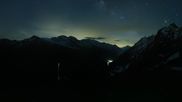 Archived webcam image showing Grächen ski resort: Furggen on 10 May 2026 at 02:48