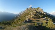 Archived webcam image showing Grächen ski resort: Furggen on 28 May 2026 at 07:17