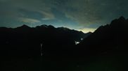 Archiviertes Webcam Bild: Grächen: Ausblick Furggen am 16.10.2026 um 00:16 Uhr