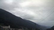 Archived webcam image showing Disentis village on 18 Sep 2026 at 07:11