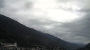 Archived webcam image showing Disentis village on 18 Sep 2026 at 12:11