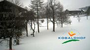 Archived webcam image showing Hotel Kobaldhof, Ramsau am Dachstein on 2 Apr 2026 at 08:55