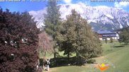 Archived webcam image showing Hotel Kobaldhof, Ramsau am Dachstein on 23 Sep 2026 at 12:04