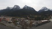 Archiviertes Webcam Bild: Scuol: Panoramablick Ort am 12.04.2026 um 12:56 Uhr