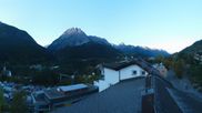Archived webcam image showing Panoramic View Scuol on 16 Oct 2026 at 08:50
