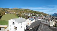 Archived webcam image showing Panoramic View Scuol on 16 Oct 2026 at 12:18