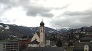 Archiviertes Webcam Bild: Disentis Kirche am 12.04.2026 um 10:56 Uhr