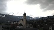 Archiviertes Webcam Bild: Disentis Kirche am 12.04.2026 um 14:56 Uhr